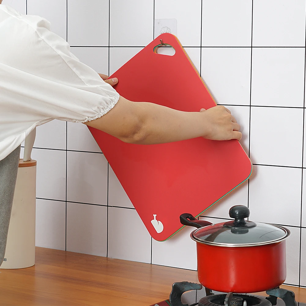 hot sale different color Eco-friendly plastic flexible plastic cutting board mats