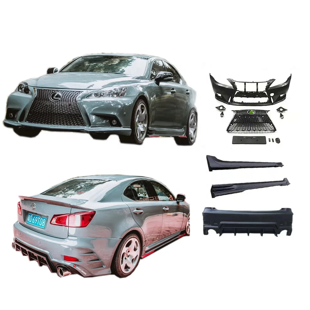  Автомобильный кузов для 2006-2012 Lexus Is250 Is350 старый сменный новый передний бампер задний Sideskirts гриль противотуманная фара пластик