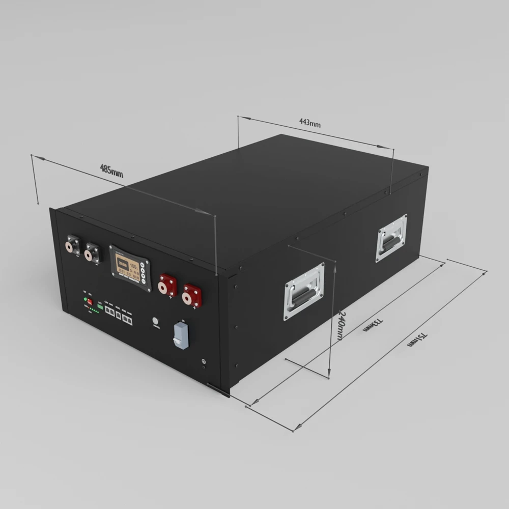 Литиевая батарея 48v 200ah Бытовая литиево-ионная для хранения энергии