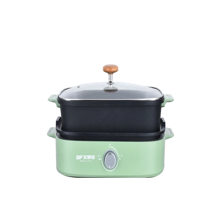 
Hot Selling Cheap Custom Mini Multi-functional Cooking Pot Electric Barbecue Bbq Grill 