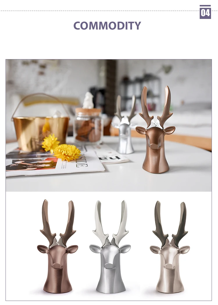 Hot handmade Deer hogar for table decor