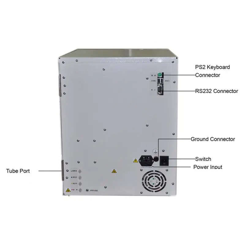 Automatic blood cell counter hematology analyzer valve mini hematology blood analyzer haematology analyzer 3parts