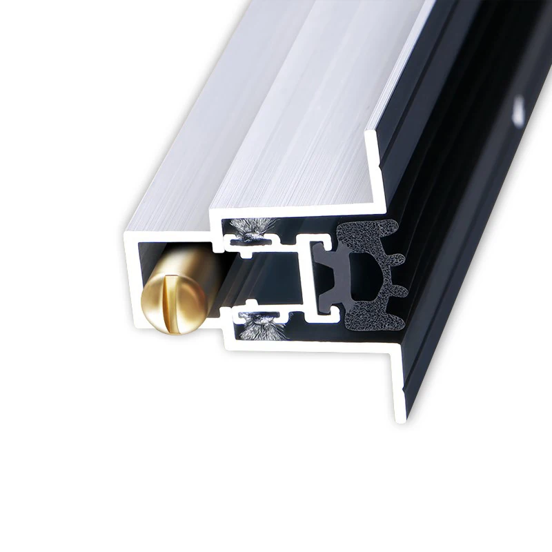 Factory price Weather Strip Hotel Door Drop Seal Automatic Drop Down Door Bottom Seal