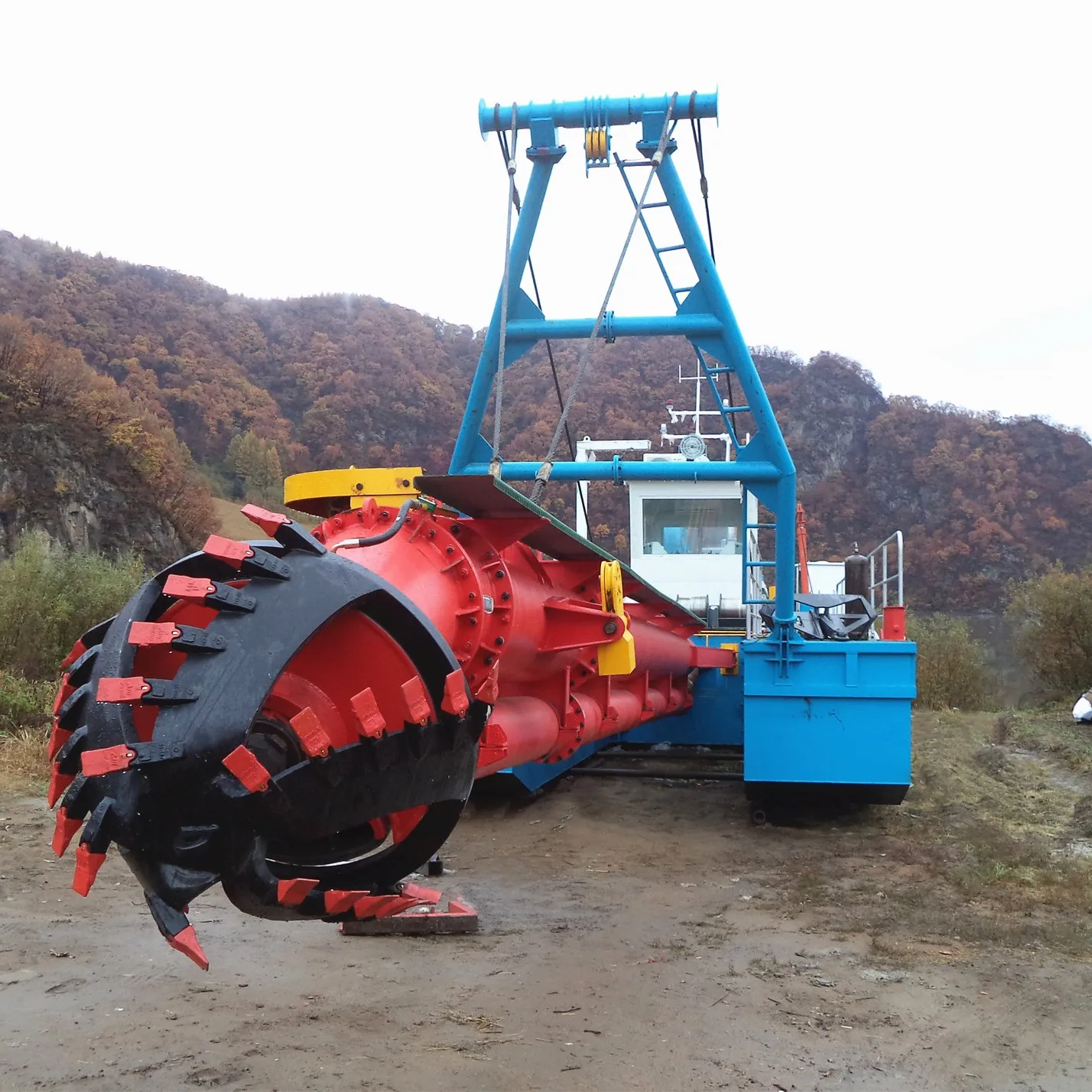 Cutter Suction Sand Dredger With After-Sales Service