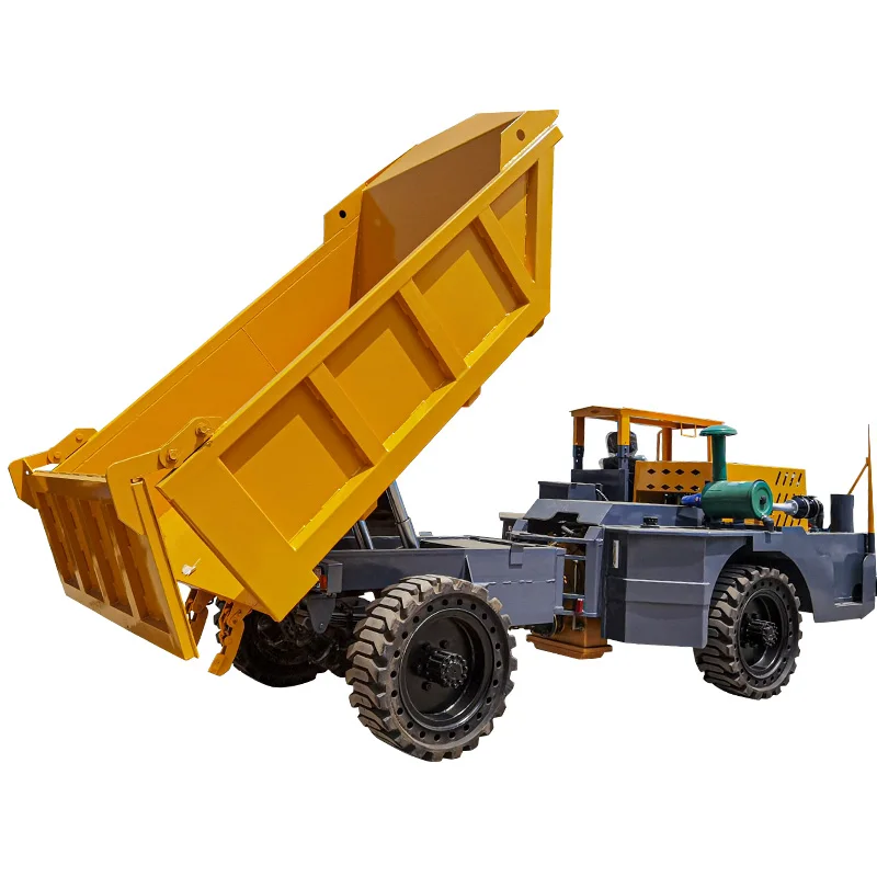 Low Profile Hot sale underground mining dumper truck dump trucks  4x4  8 ton UK8 articulated diesel dump hydraulic mining dumper mineral