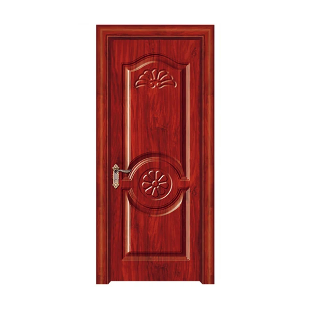Cheap price WPC/UPVC/ABS waterproof interior door with glass are hot selling in The Midele East China supplier