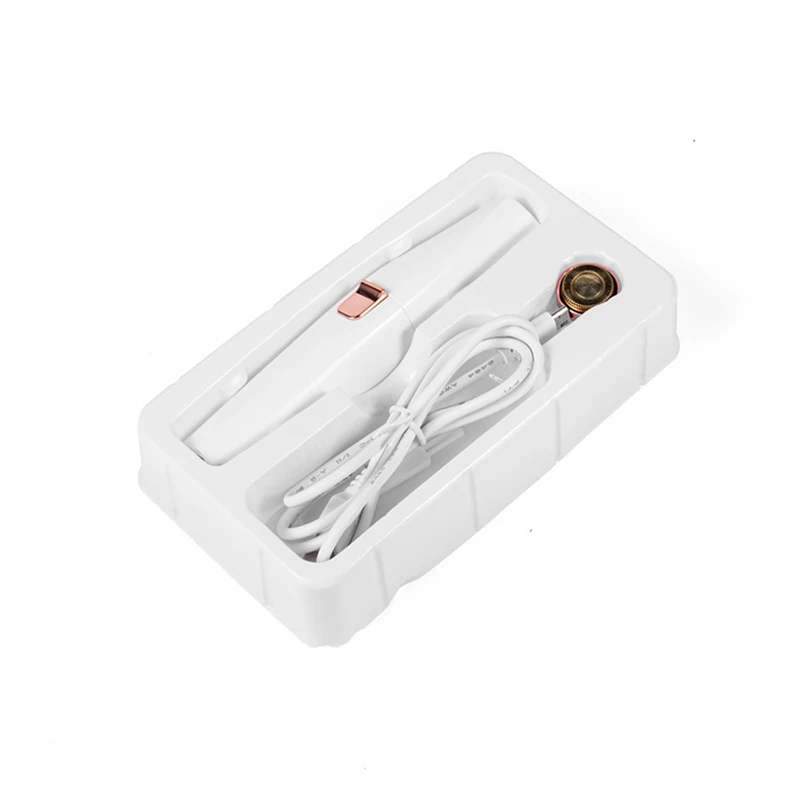 Новая Женская бритва USB Перезаряжаемый и аккумуляторный Тип эпилятора для лица помада Эпилятор Мини Портативная