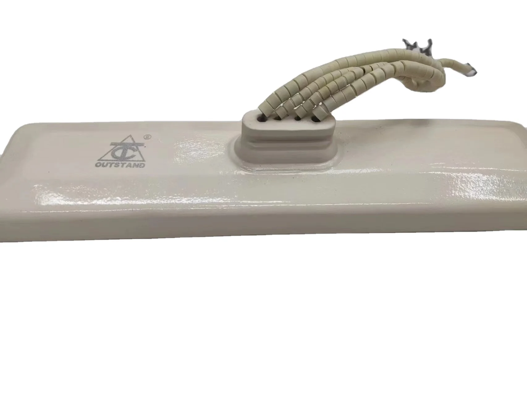 245x60mm Embedded Ceramic Heating Element Infrared Heater Heating Sheet Heating Block with thermocouple