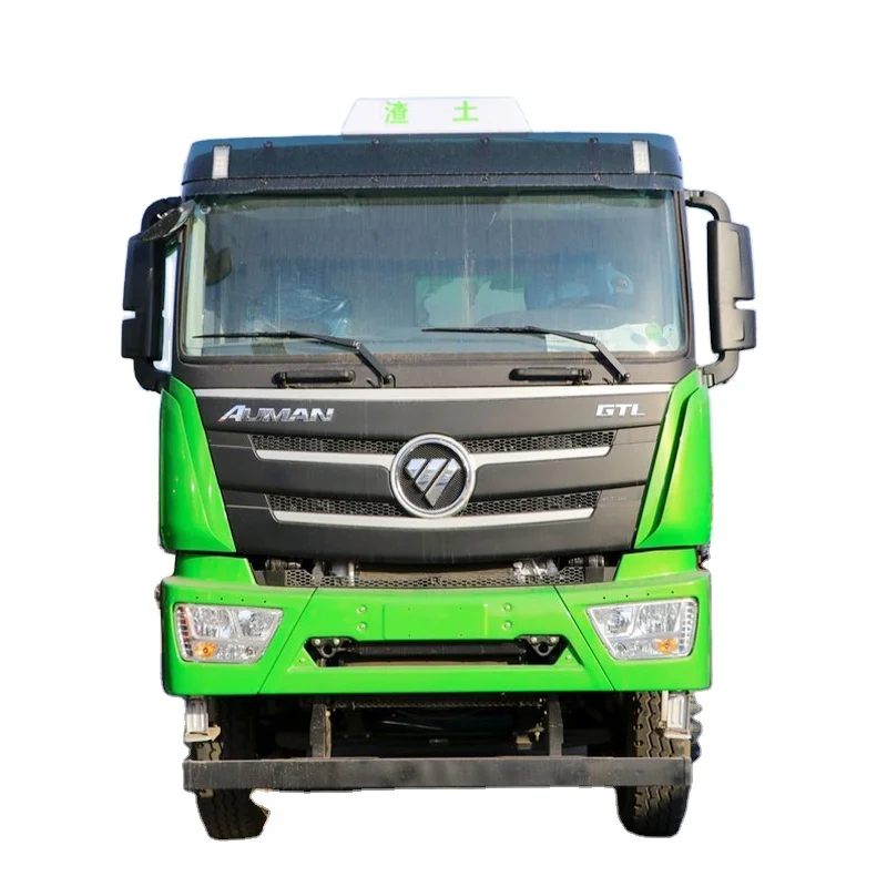 Good Quality High Performance Foton Auman GTL basic model 430 horsepower 8X4 5.8-meter dump truck