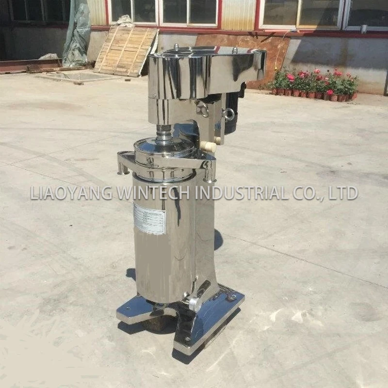 GO/GF Stainless Steel Tubular Bowl Centrifuge for Bacteria Cell Separation