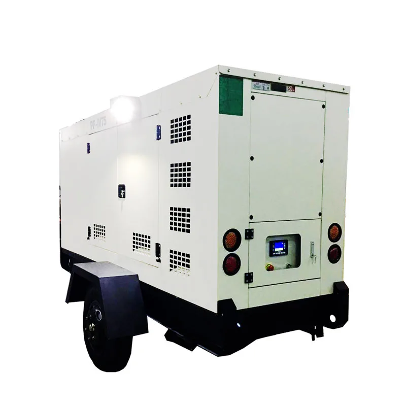 Factory Cheap Price Trailer Type Generator Diesel Genset 300KW Water Cooling Generator Diesel