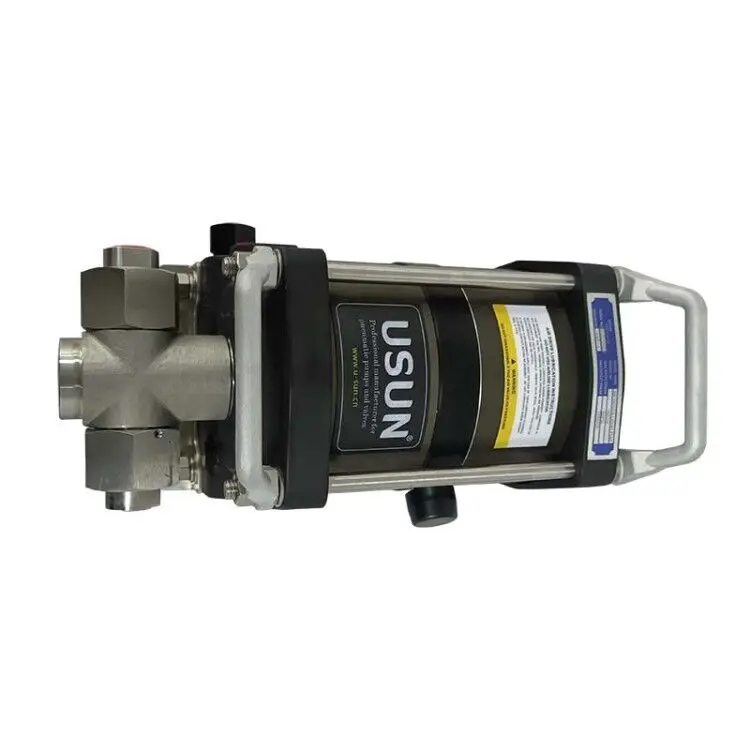 USUN  Model: 2AF70  double head driven single action high pressure hydro pneumatic  pressure booster pump