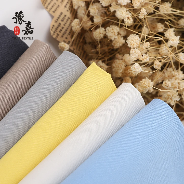 High quality 32*32 130*70 cvc 65% cotton 35% polyester twill poplin fabric for school uniform woven