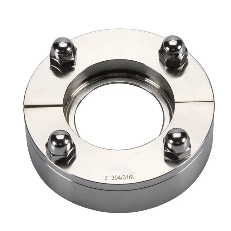 2024 New Arrival Sanitary Stainless Steel DN25 Flange With Sight Glass
