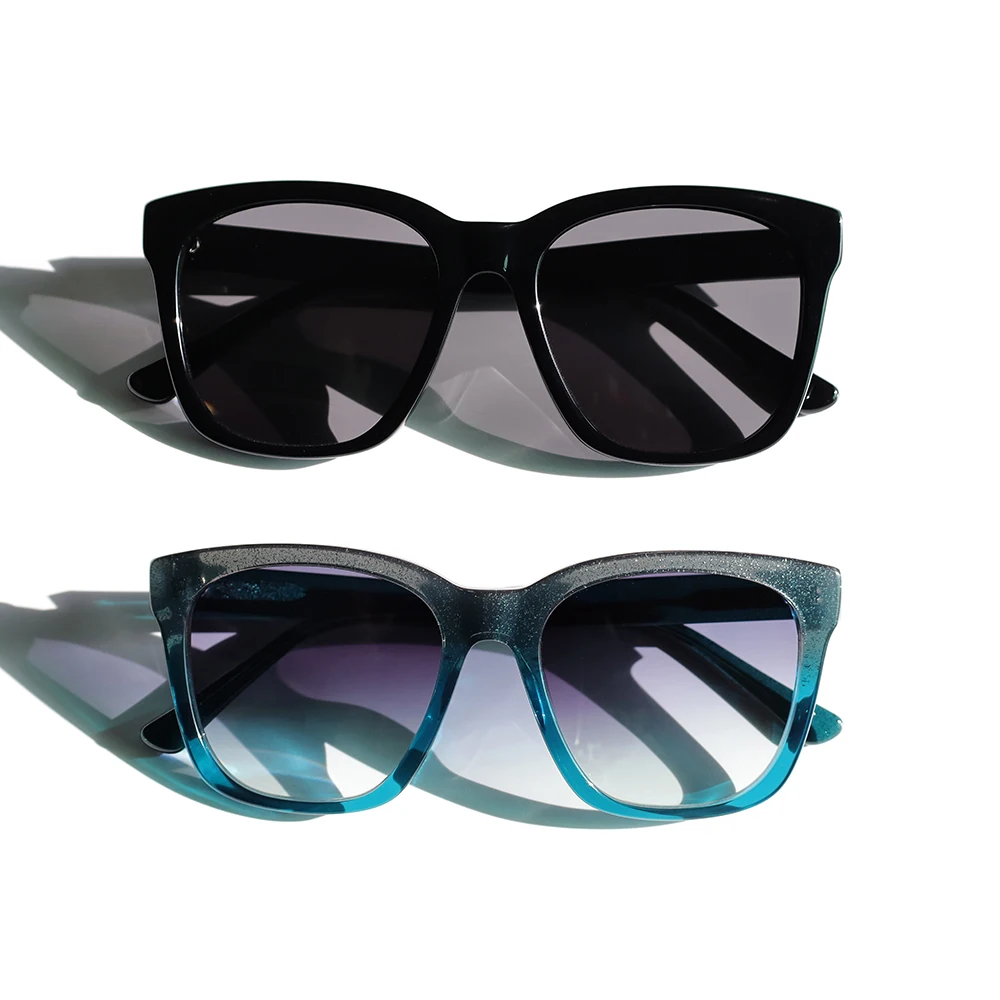 Benyi New Trendy Unisex Uv400 Sun Glasses Custom Logo Acetate Men Retro Fashion Luxury Brand Shades  Women Polarized Sunglasses