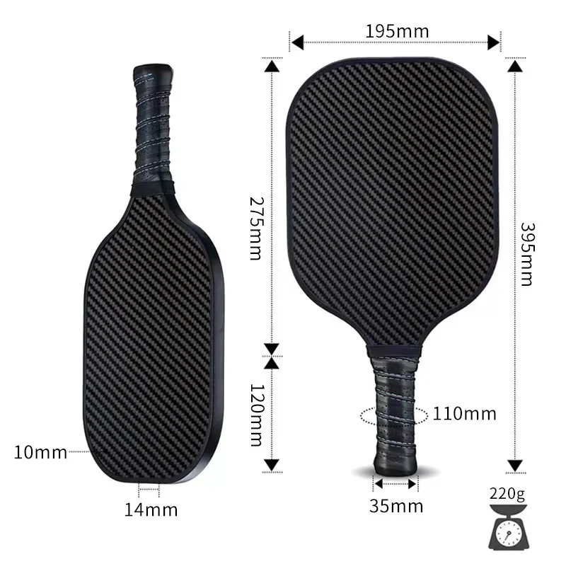 GAMEN china raquete beach tennis carbono 3k custom usapa approved carbon eva foam pickleball paddle