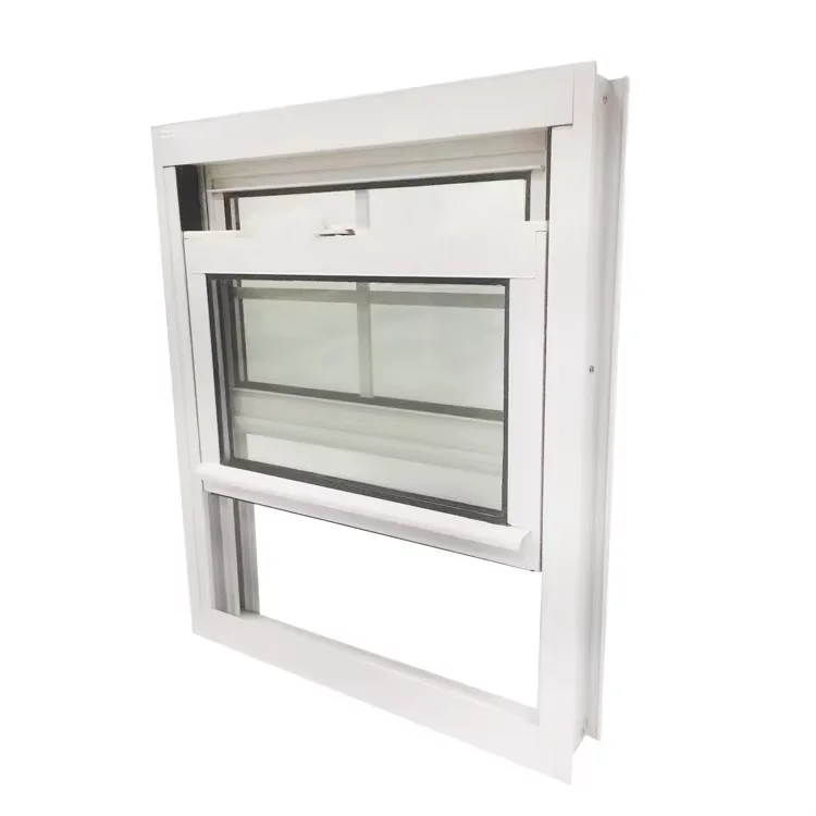 Customizable Modern Design Aluminum Alloy Vertical Folding Screen Window Sliding Hung Doors Pane Apartments Any Color Available