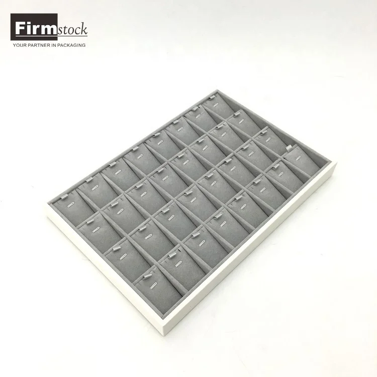 Jewelry Display Card Cabinet for Earring Stud Presentation Tray in Store Jewelry Display Stand