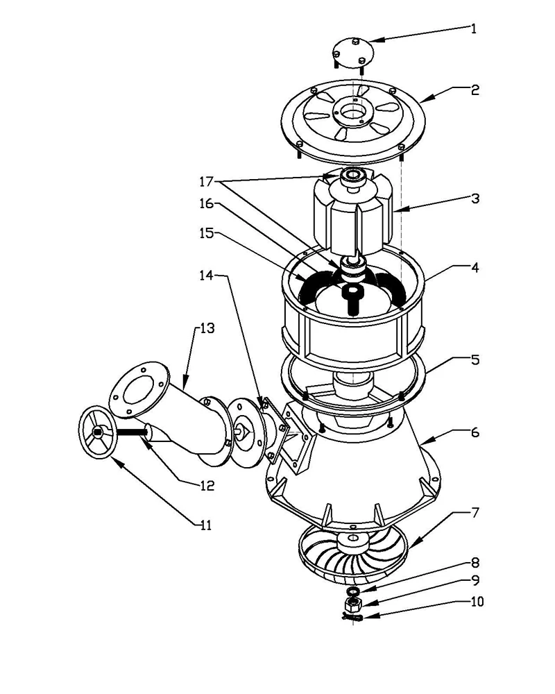Small Micro Hydropower Plants Hydro Turbine Water Generator For Sale