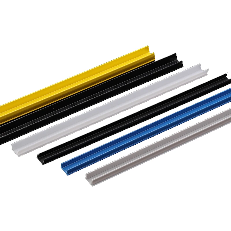 Аксессуары для алюминиевых профилей красочные Т-образные крышки пластиковые ПВХ крышки полосы