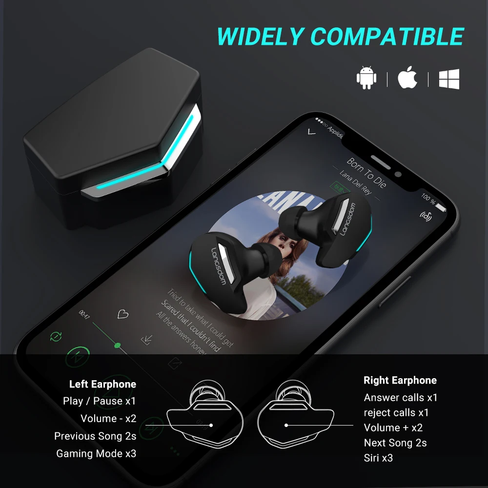 Высококачественные наушники Tws от производителя Игровые новая модель