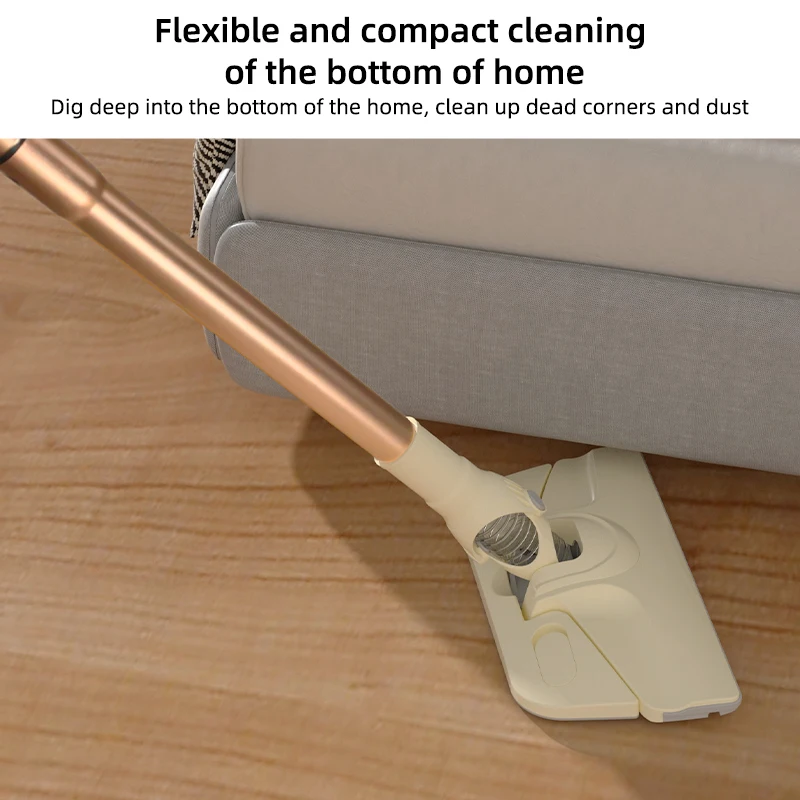 Newly upgraded wired dust removal machine double dust cup large suction handheld pushrod vacuum cleaner