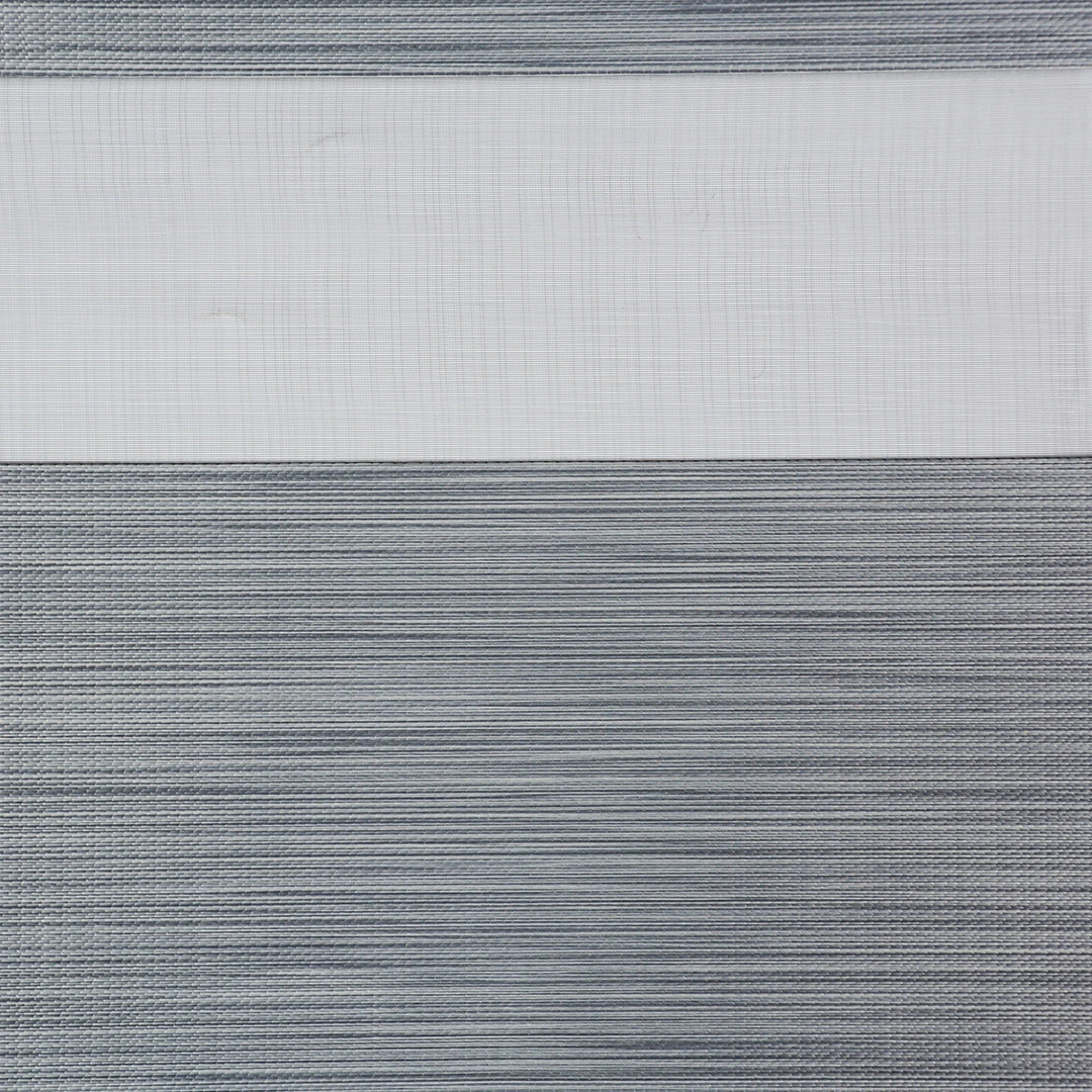 BL33 100% Polyester imitated hemp Natural Style Pleated Zebra Blinds Fabric