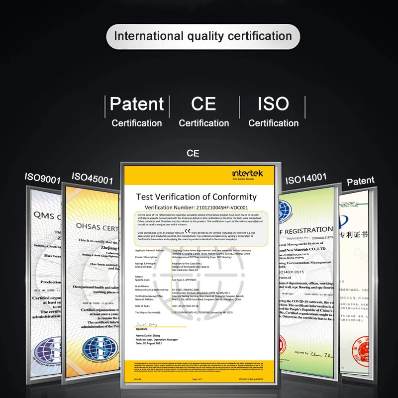 Authoe Interior PVC SPC wood marble wall panel Click vinyl wallpapers plastic wpc wall board plank tile