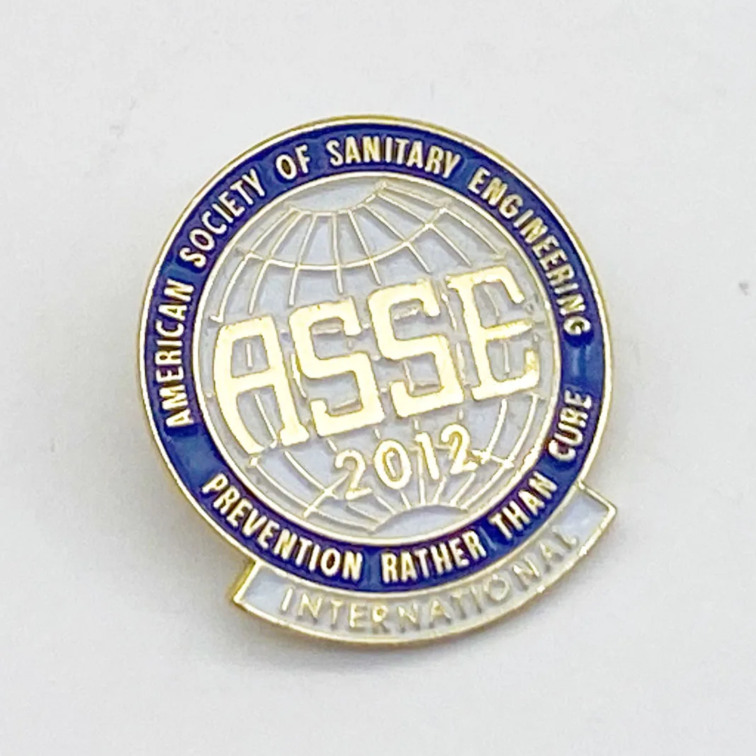 Design High Quality Customized Unique  Simple Metal Enamel Brooch Pin Lapel Pins Metal Pin