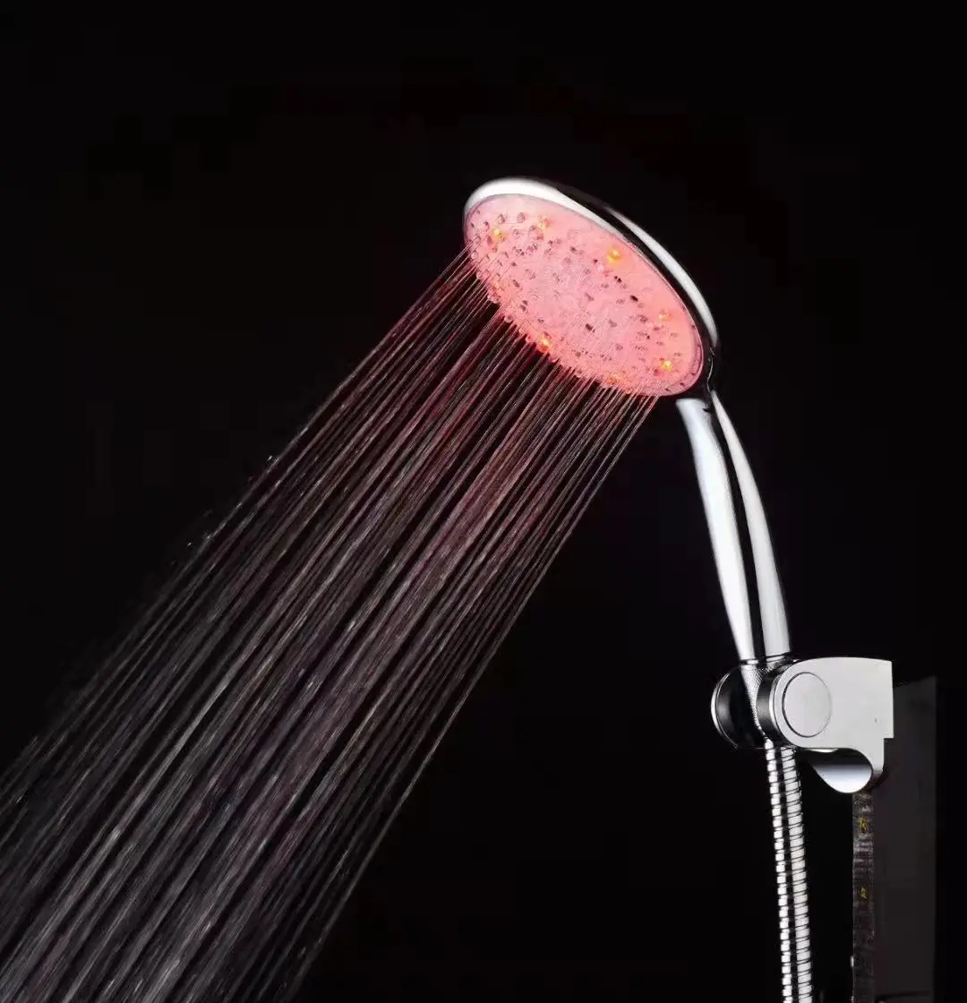 
Special Hot Selling Temperature Sensing Color Changing Led Light Shower Head Multi Function Led Shower Head 