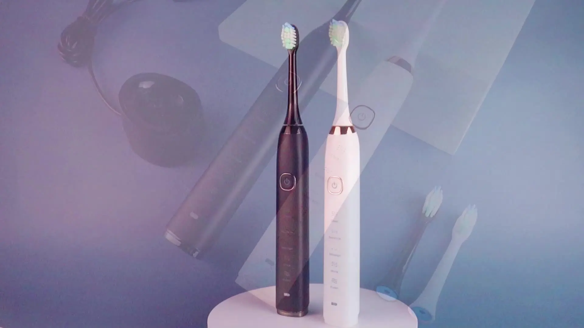 Automatic sonic electric toothbrush 5 speed 8 brush head portable case magnetic levitation electric toothbrush for adults