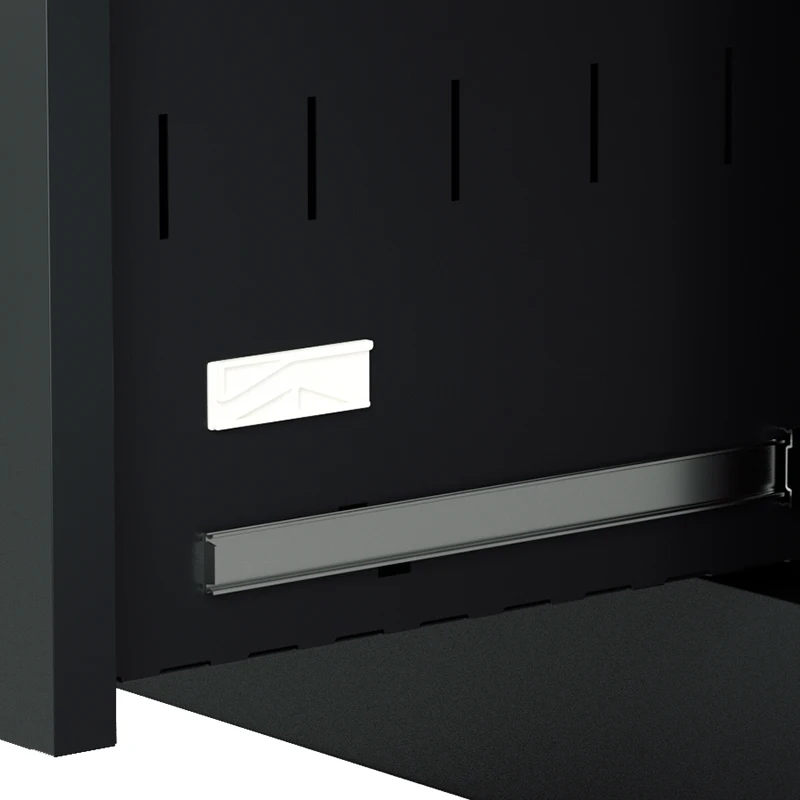 Metale filing cabinet iron vertical pedestal garage cabinets storage 4 drawer cabinet with central locking