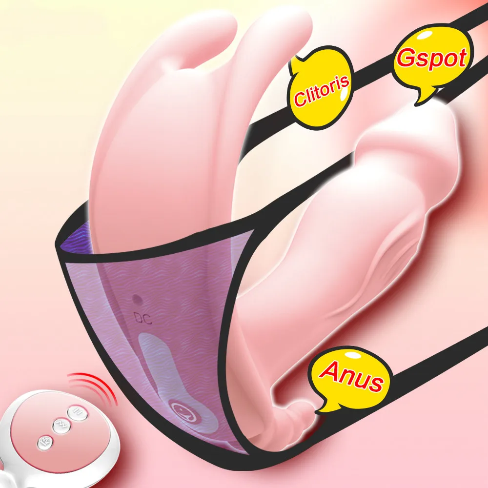 Portable Panty Vibrator Sex Toys for Woman Invisible Vibrating Egg Clitoral Stimulator Wireless Remote Control