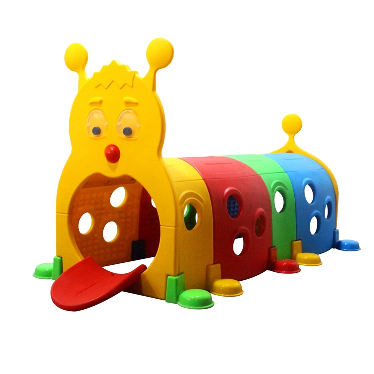 Custom High Quality Entertaining Game Kids Tunne Plastic Baby Tunnel