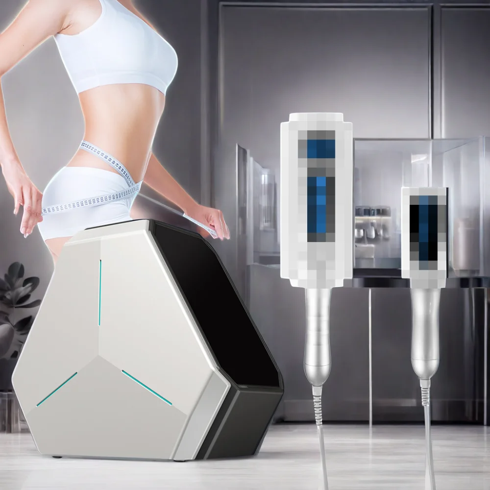 Free Shipping 2 Handles Lymphatic Drainage Roller Endos Cellulite Reduction Inner Ball Roller Body Shaping Massage Machine