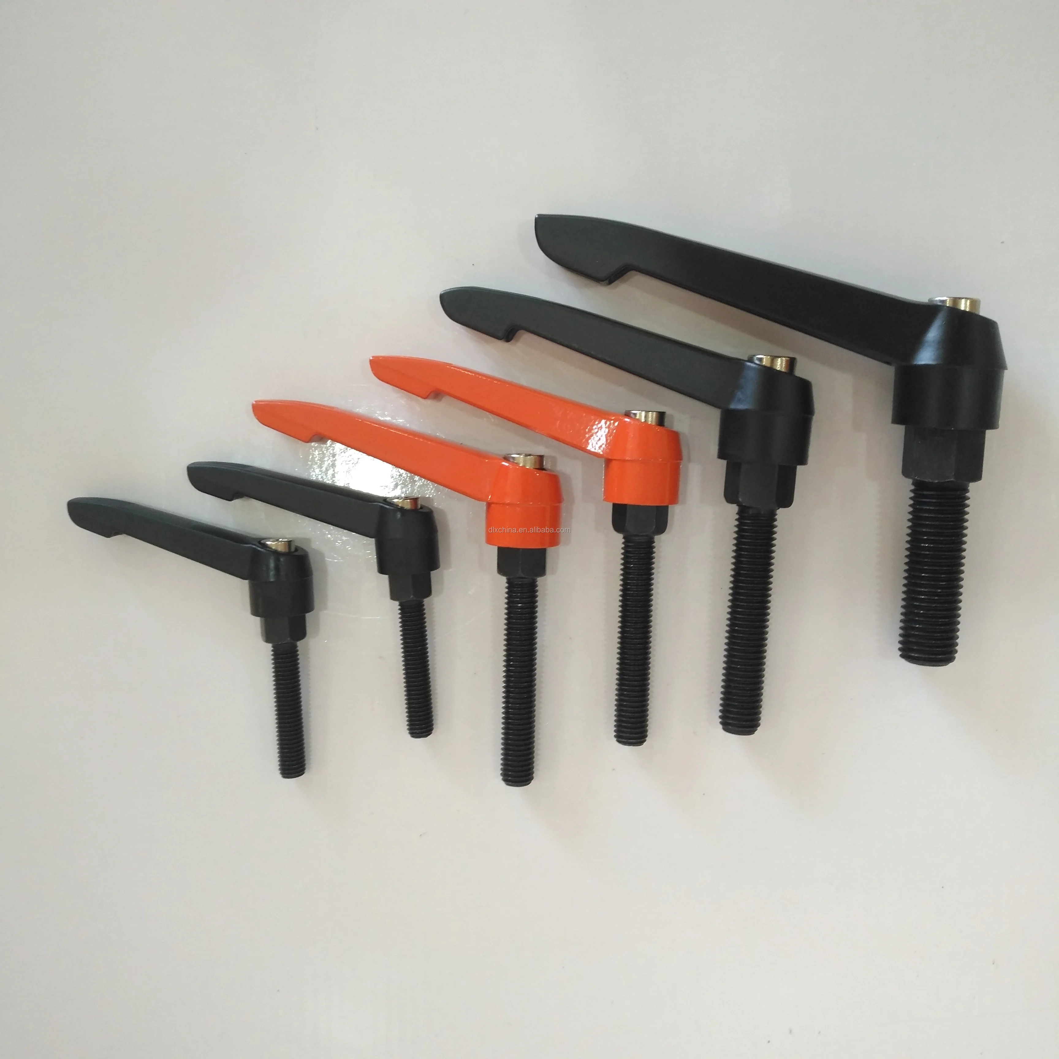 Plastic Material clamp adjustable lever handle for woodworking machine