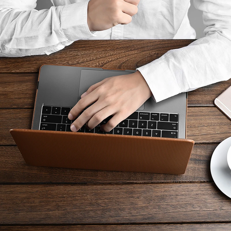 Чехол для ноутбука с ЖК-дисплеем 13 15 дюймов кожаный чехол Macbook Pro