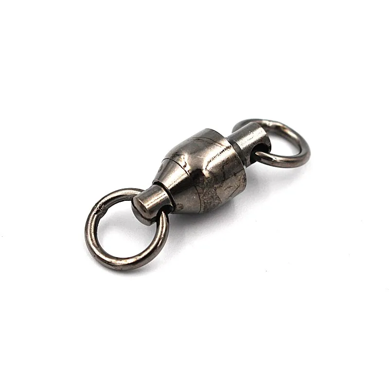  Рыболовные Вертлюги двойные кольца шарикоподшипник нержавеющая бочка высокопрочные рыболовные для приманки высокоскоростное вращение