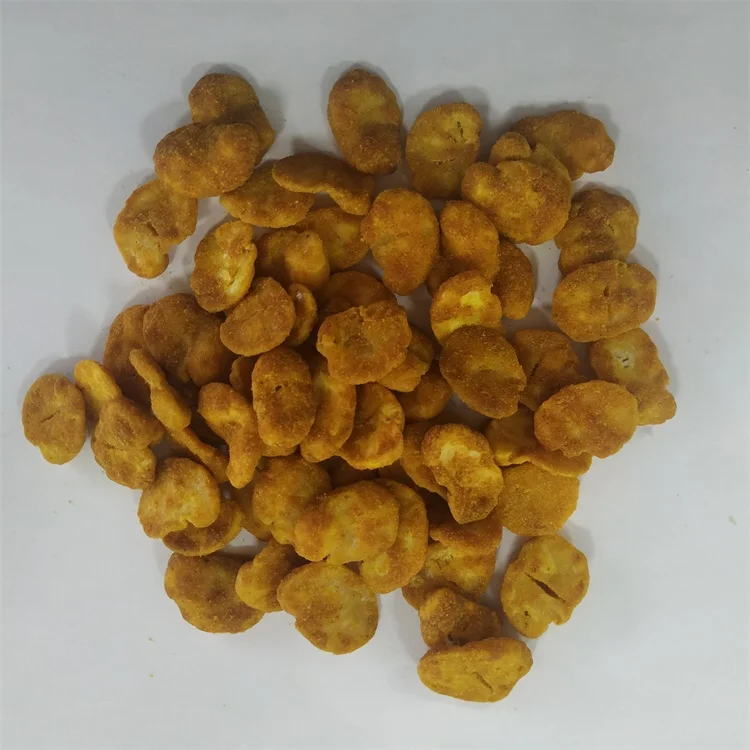 
Healthy Snacks Good Taste Curry Flavor Spicy Broad Beans Chips 