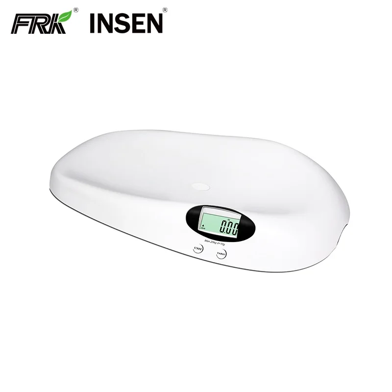 Best Sell Smart Wireless Blue tooth LCD Display 2 In1 Baby 20Kg 44Lb Weighing Digital Baby Scale