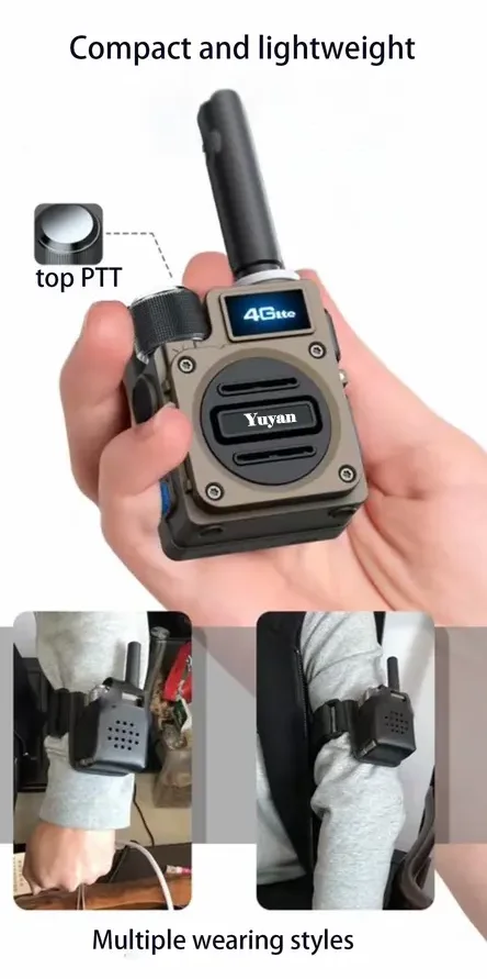 Yuyan G6 industrial two-way radio mini walkie talkie encrypted two way radio poc walkie talkie