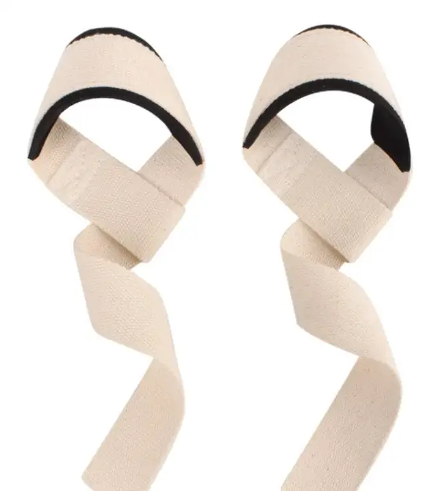 Power Lifting Straps Weightlifting Hand Bar Wrist Support Hook Wraps Fitness