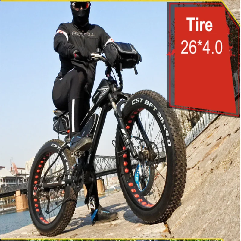 2024 NEW SENYI Wholesale 26 InchFat Tire Bicycle Steel Mountain Bike Fat Bicycle 26 Inch Beach Bike