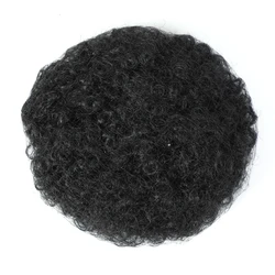 Wholesale High Puff Afro Curly Ponytail Drawstring Short Afro Kinky Pony Tail Clip in on Synthetic Curly Buns Fake Hair Bun
