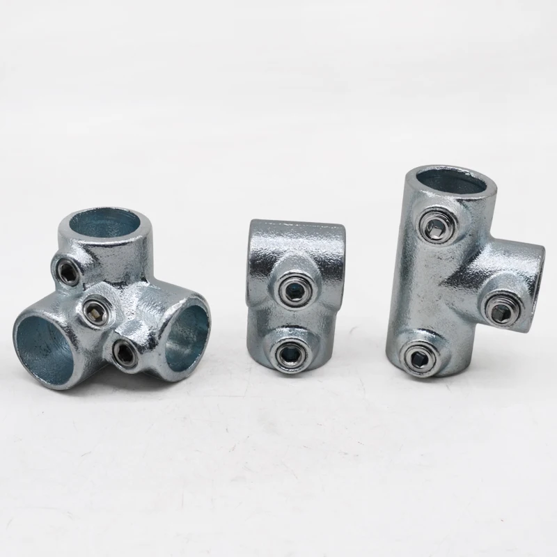 Gold Supplier scaffoldings handrail structural pipe fittingssteel pipe connectors 116 Three way open Corner