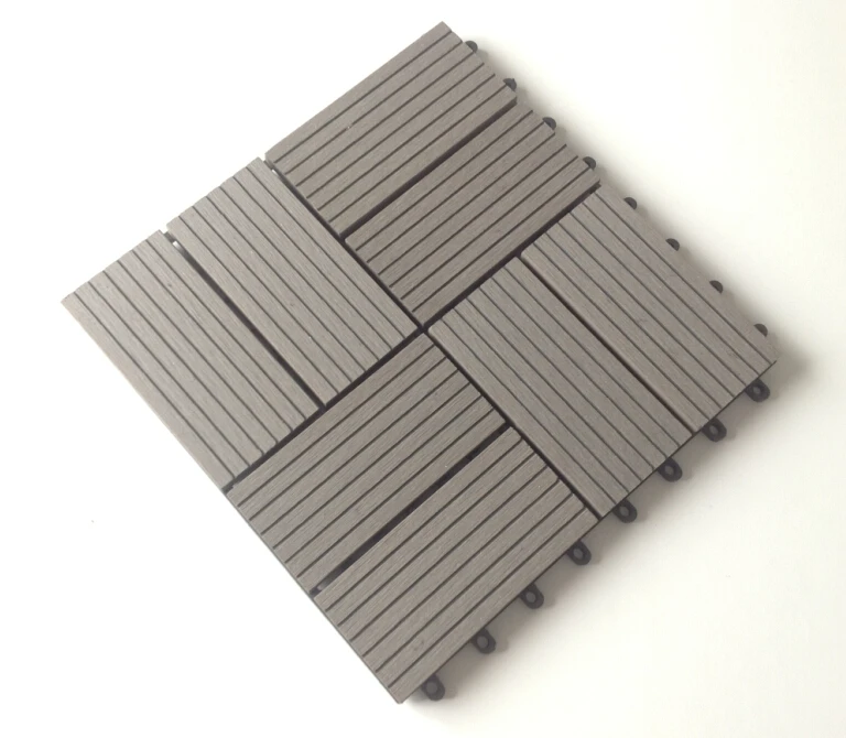 waterproof WPC Balcony DIY tile floor