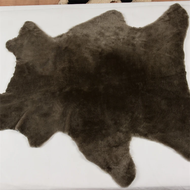 100% natural fur sheepskin salted raw sheep skins for sale leather fur home textile animal pelt