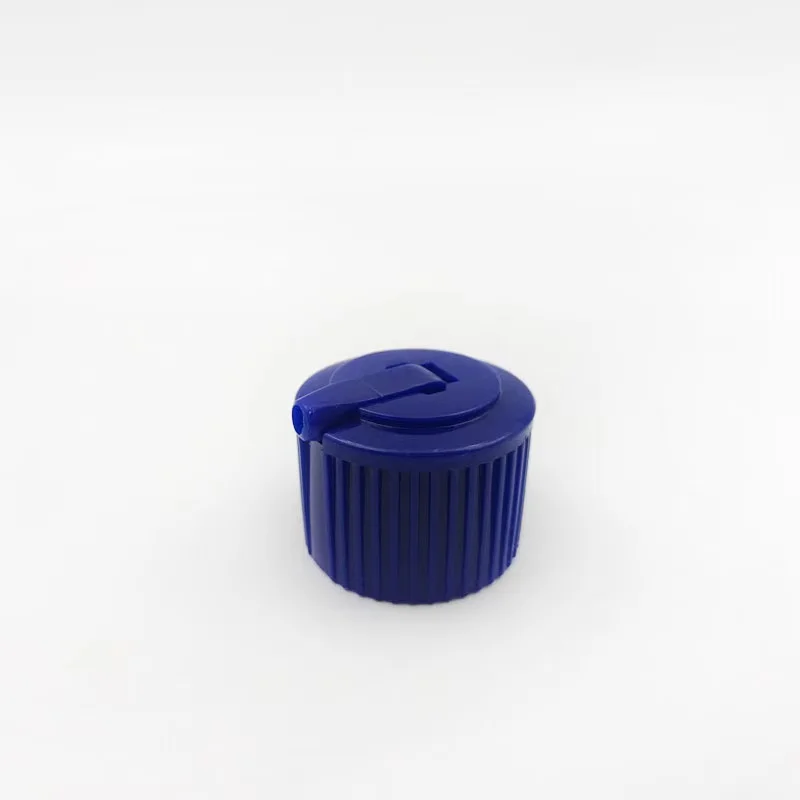 Good Use Fast Delivery Wholesale 28mm 24mm Plastic Flip Cap for Bottle Plastic Turret Cap