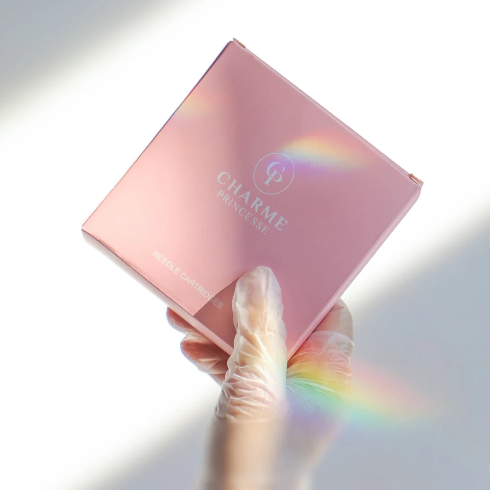 Charme Princesse 10 pcs/Box Universal Eyebrow Needle Cartridge Tattoo Microblading Permanent Makeup Needles Cartridge Needles
