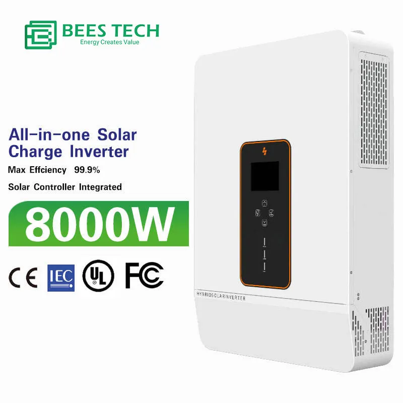 Hybrid Inverter 5KW 8KW 10KW 51.2V 48V 24V Pure Sine Wave MPPT Off Grid Inverter Manufacturer for Solar Energy System